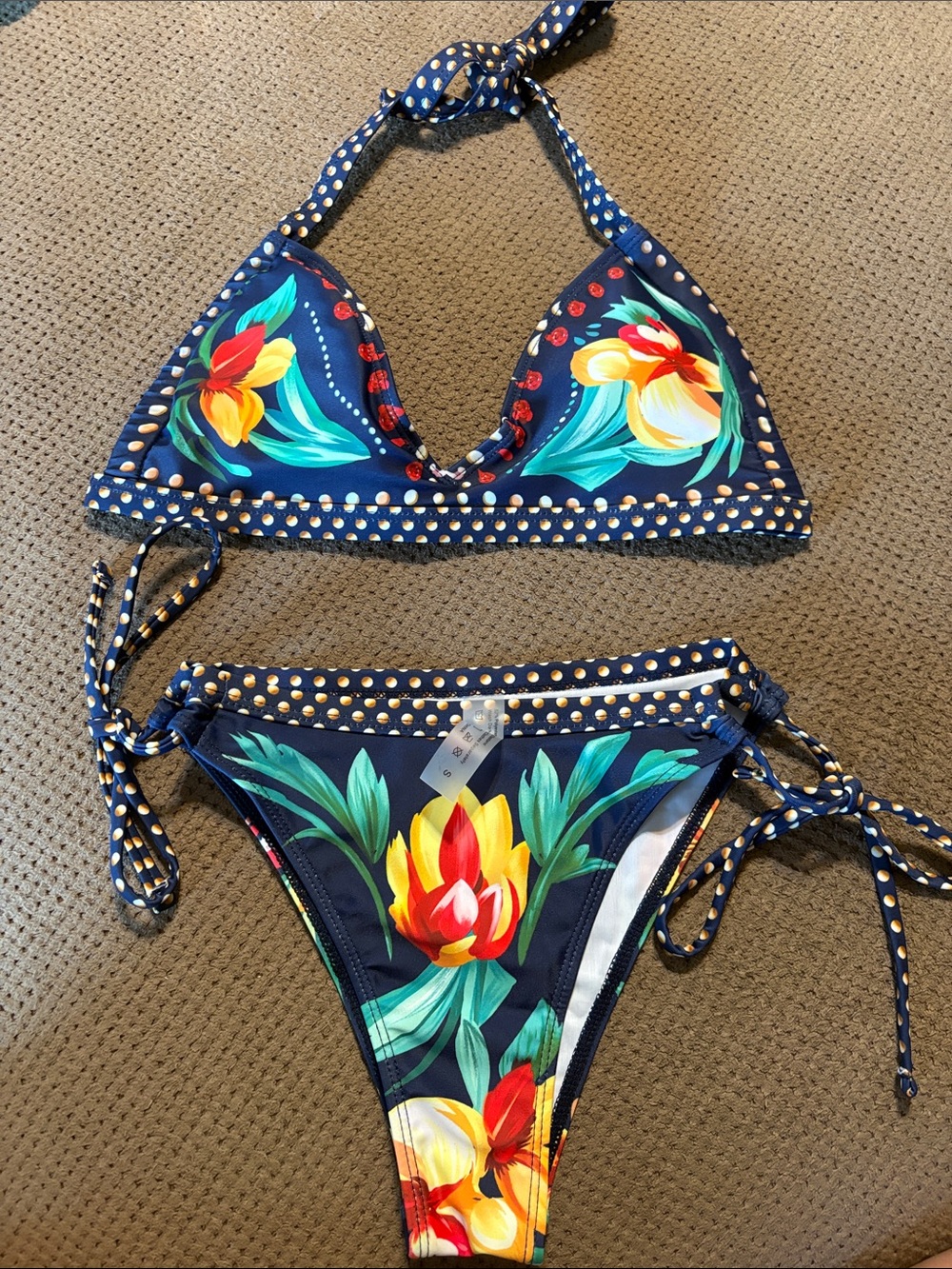 Flower bikini